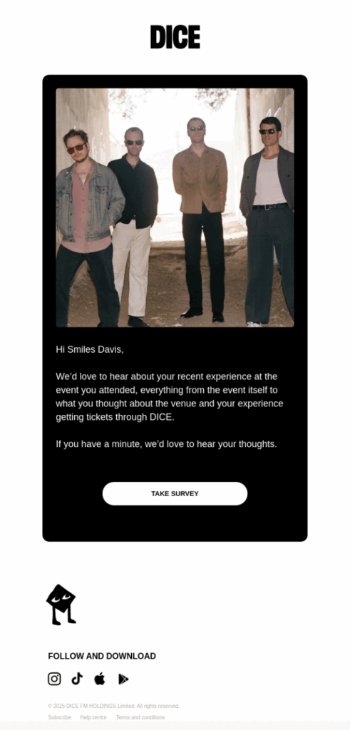 feedback request email automation